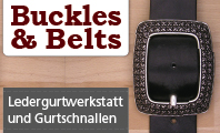 buckles-belts.ch - Ledergrtel, Ledergurt, Gurtschnallen